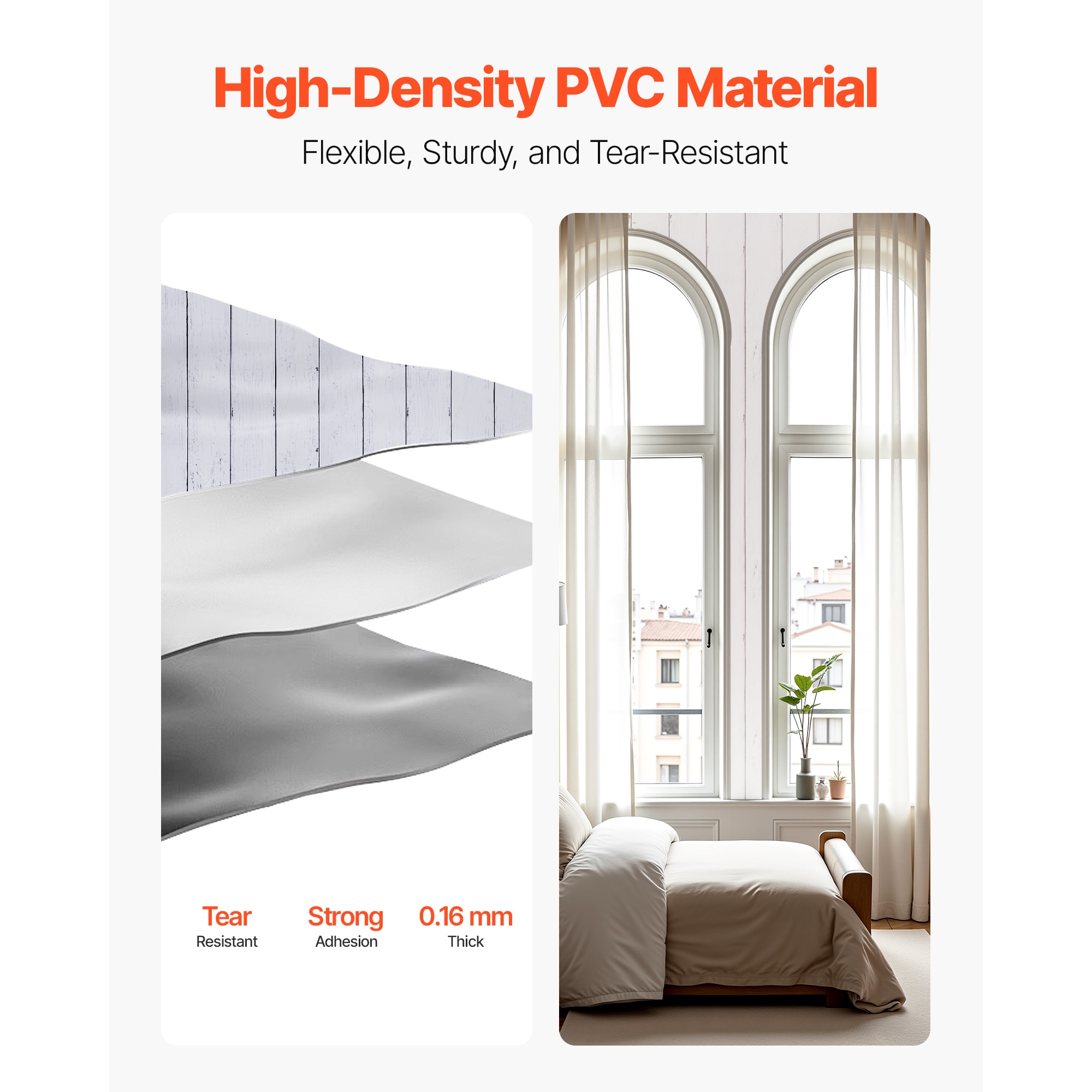 Peel And Stick Wallpaper, 17.7 X 472.4 Inch Contact Paper White Wood Textured Waterpoof Self Adhesive, Easy To Clean & Peel Wall Decorative Vinyl Roll For Bedroom Kitchen Bathroom Office Desk_maomaolike.com